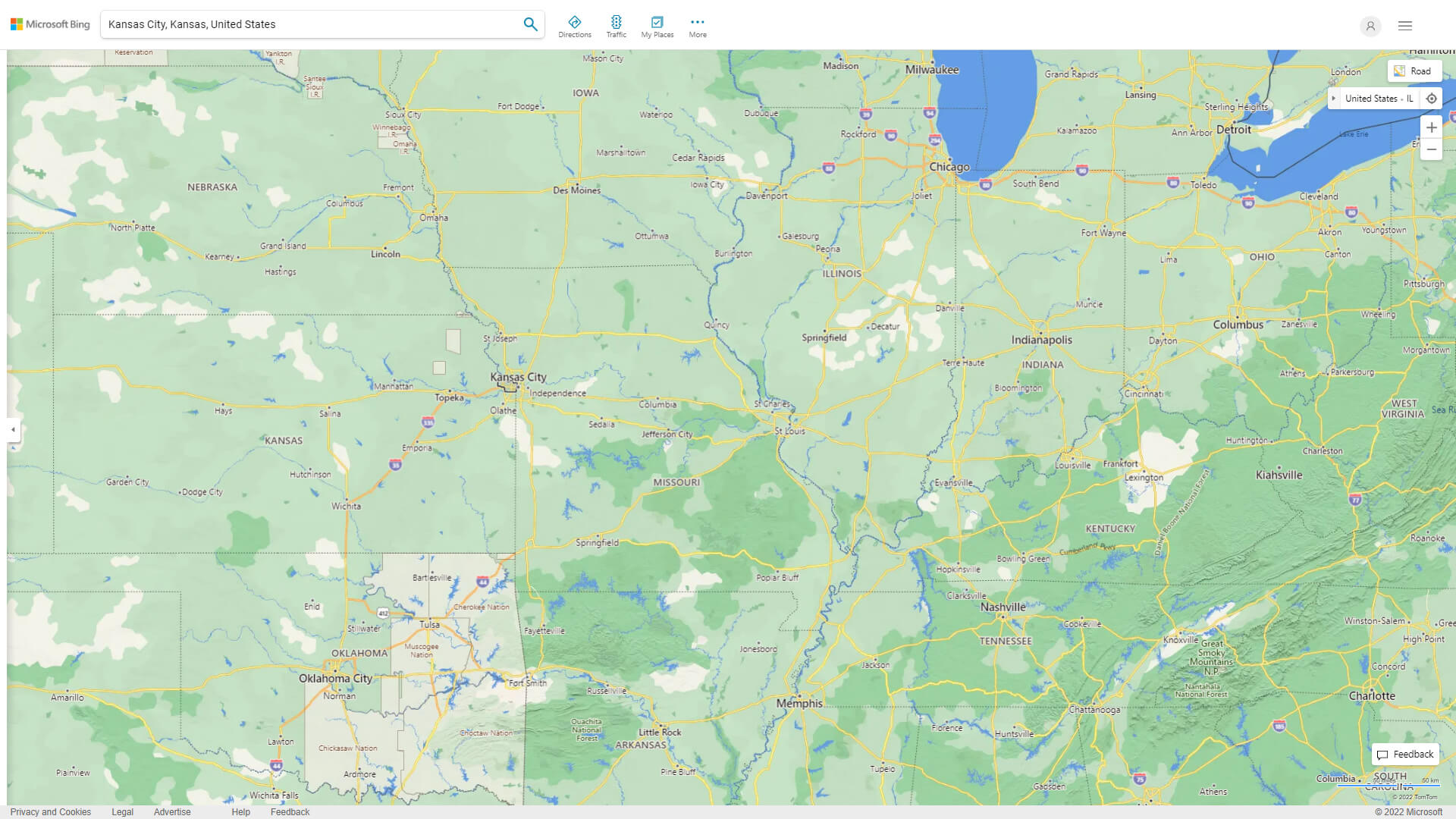 Kansas City Map Kansas